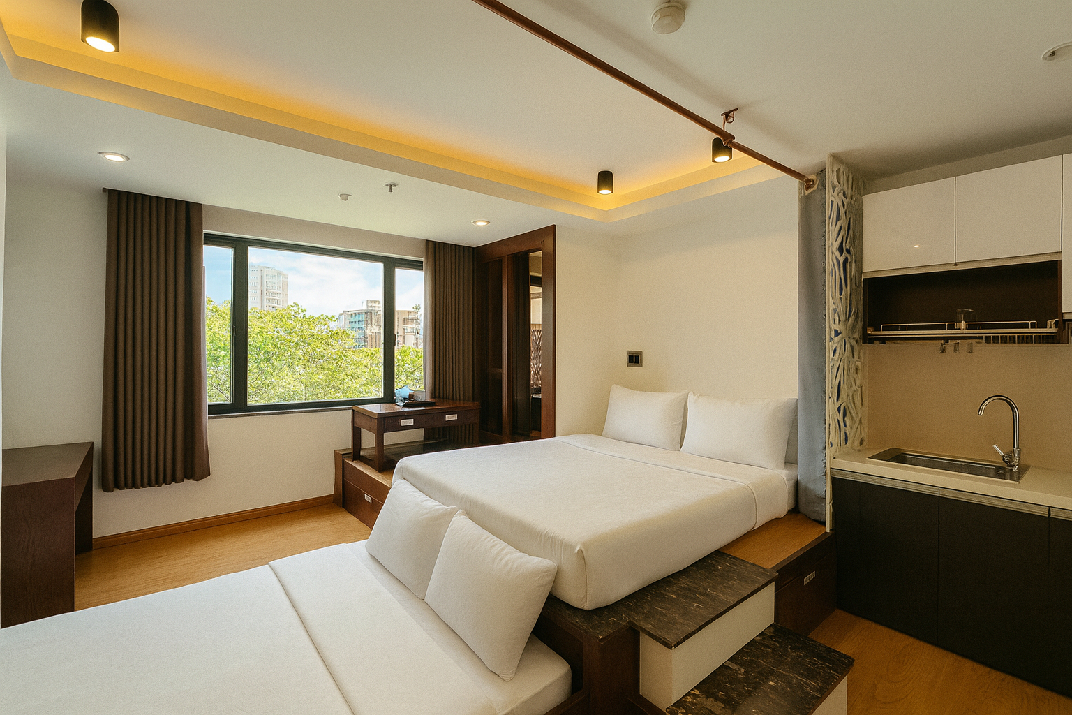 Bedroom 2, Amory Aparthotel Nguyen Trai, Ho Chi Minh City