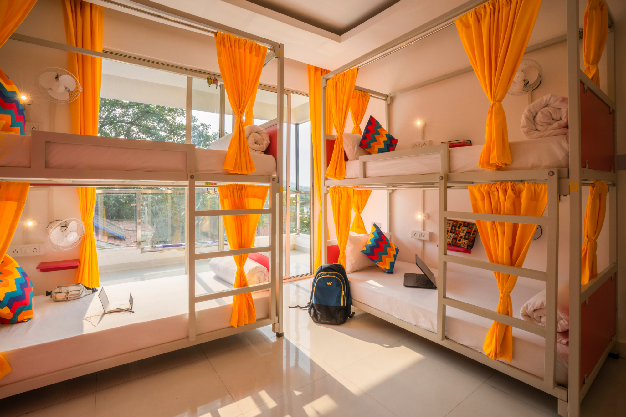 Bedroom 4, goSTOPS Goa Baga - Hostel, North Goa