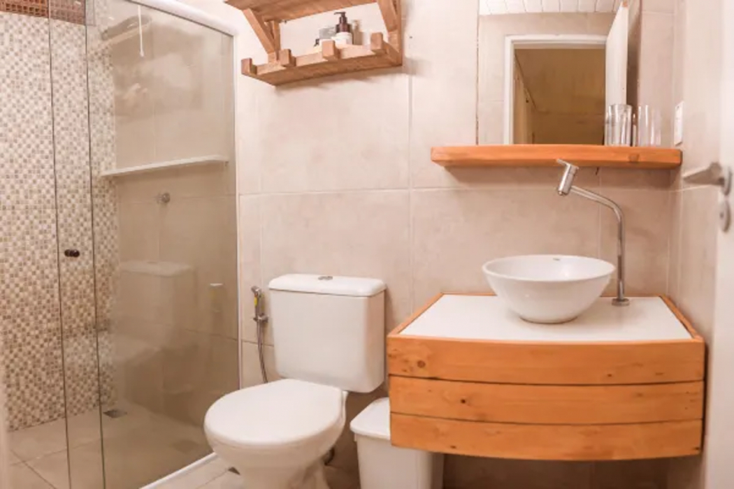 Bathroom 4, Ecocharme Pousada do Marcilio, Fernando de Noronha