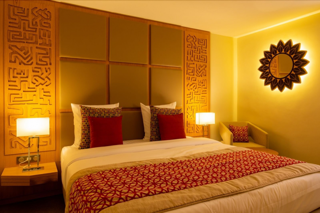 Bedroom, Azalai Hôtel Dakar, Dakar
