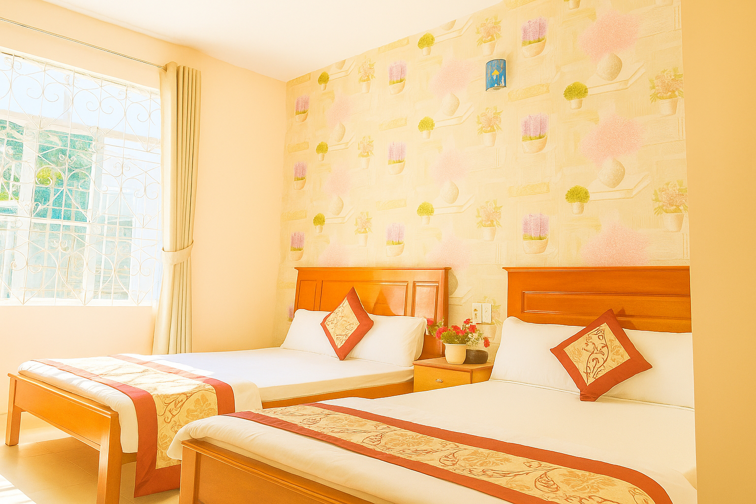 Bedroom 3, Thanh Long Dalat Hotel, Đà Lạt