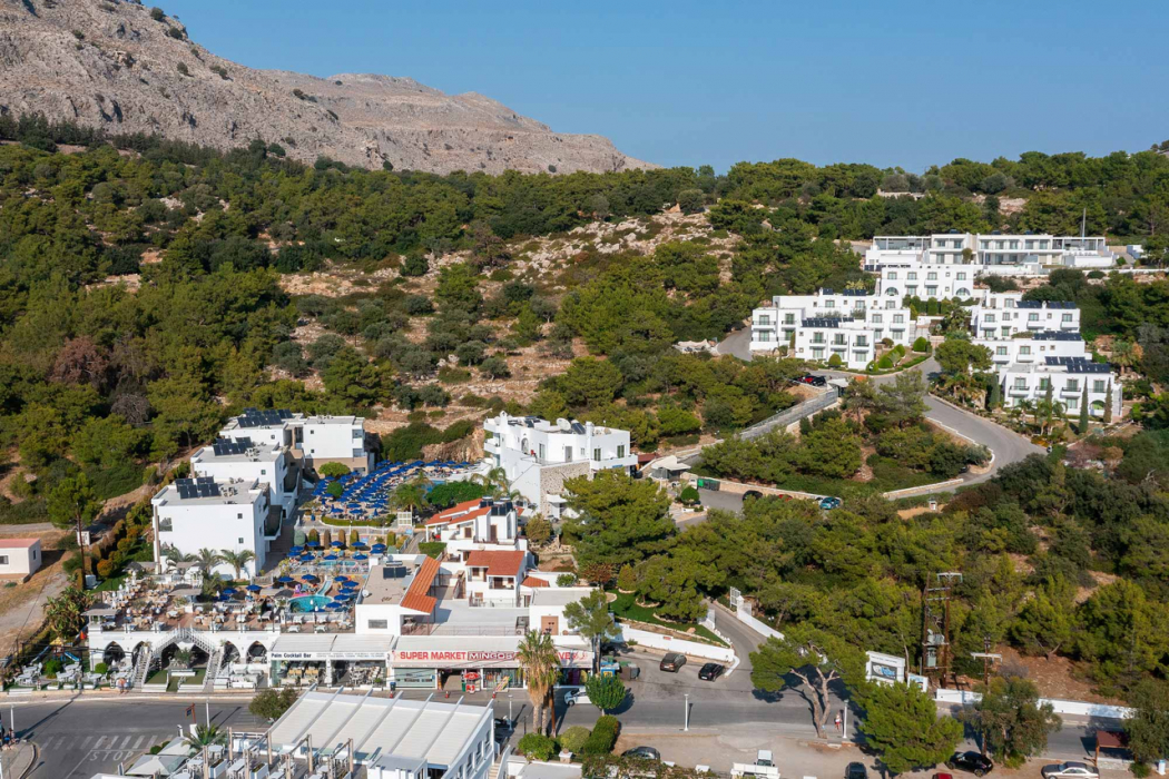 Exterior & Views 2, Pefkos Blue Hotel, South Aegean