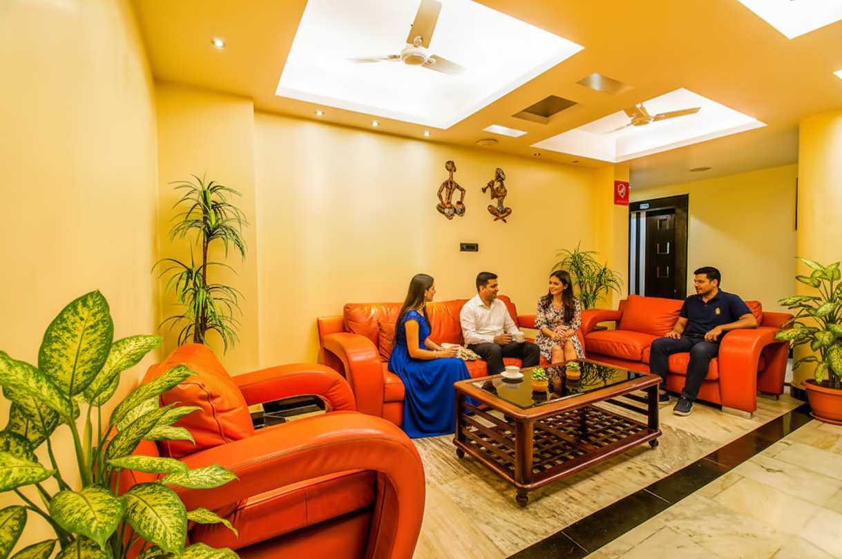Public Area, Fabhotel Palash Residency, Ranchi