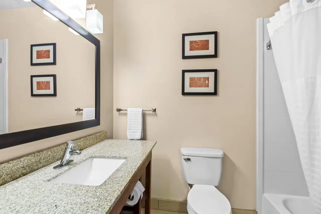 Bathroom 4, Comfort Suites Vincennes, Knox