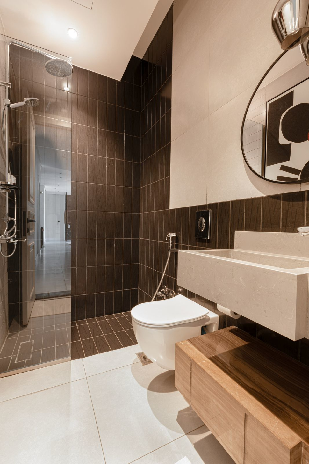 Bathroom 5, Exclusive Stay With Cinema, Wifi, Workspace, Riyadh