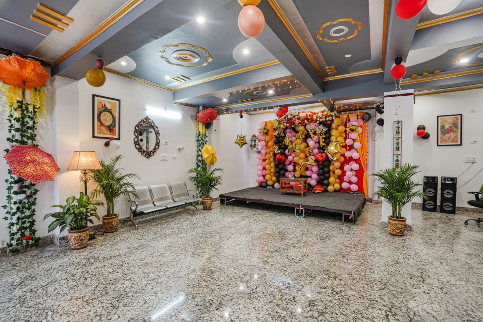 Public Area, FabHotel Raghav Raj Inn - Nr. Bharat Kala Bhavan, Varanasi