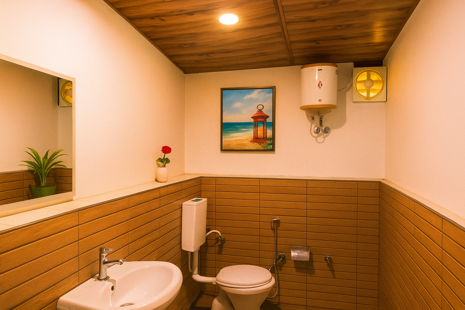 Bathroom 3, The Gypsy Soul Resort, Tehri Garhwal