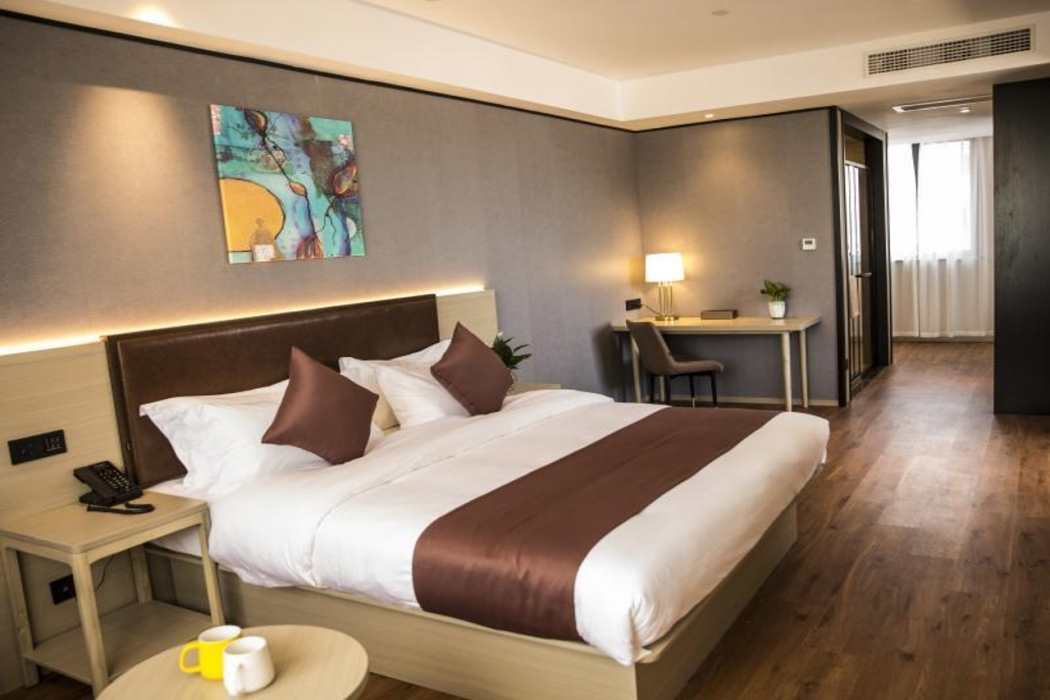 Bedroom 2, GYA Ningbo Xiangshan Shipu Hotel, Ningbo