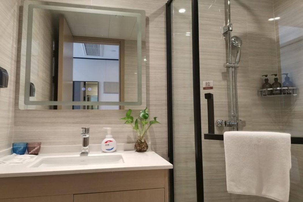 Bathroom, Gya Hotel Ningbo Xiangshan Shipu, Ningbo