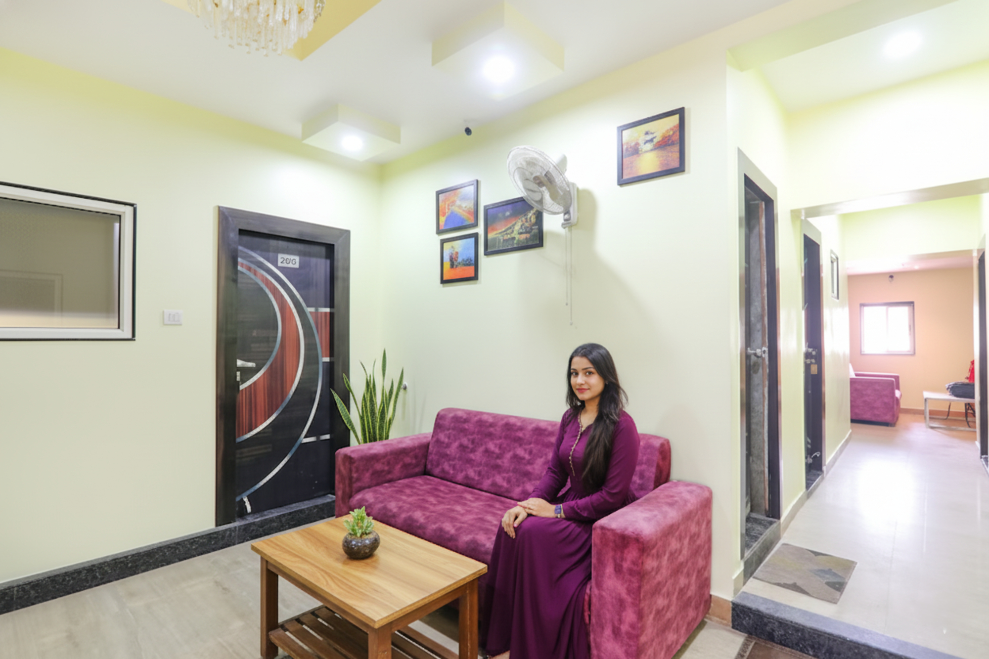 Bedroom, FabHotel GS Residency - Nr. Dashashwamedh Ghat, Varanasi