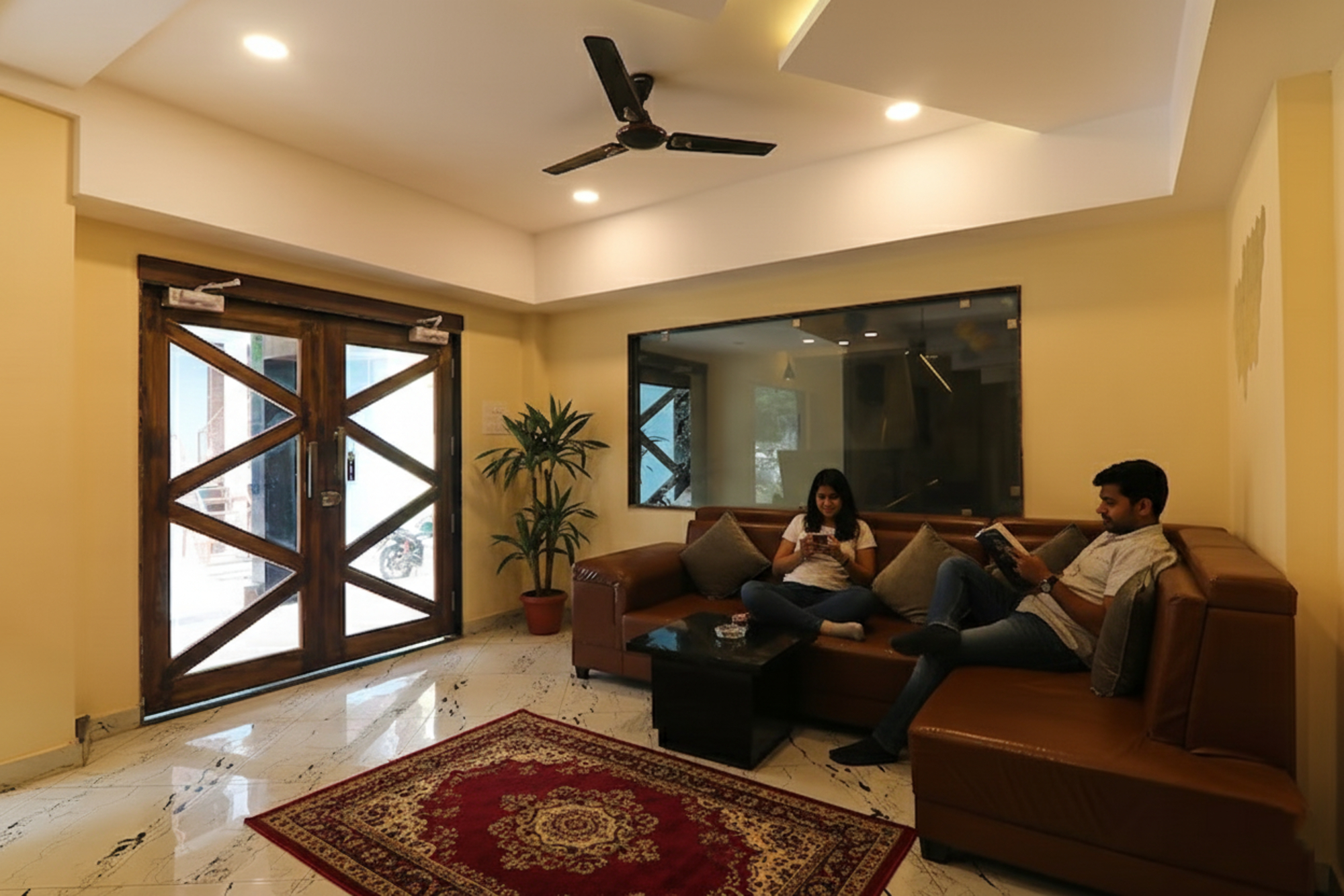 Public Area 2, FabHotel Blueark, Lucknow