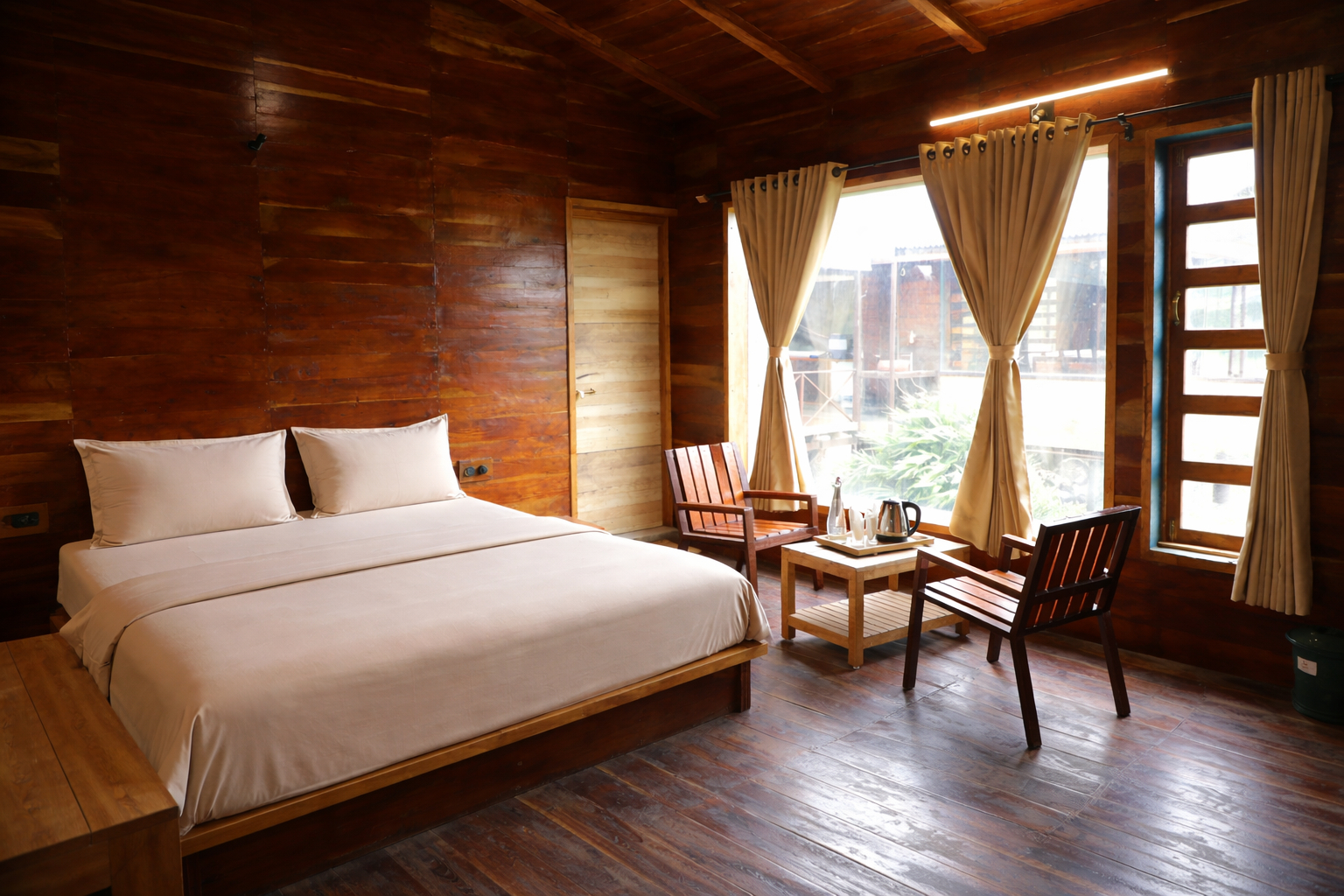 Bedroom 3, Whispering Woods Chalet, Junagadh