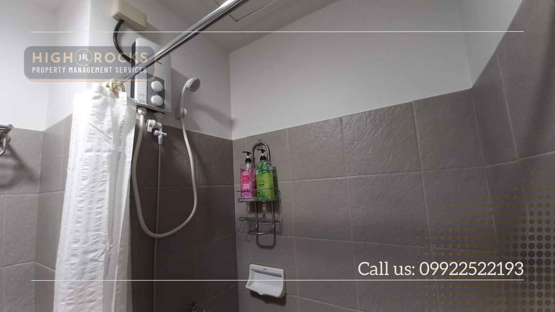 Bathroom 5, Cozy Studio Condo at Mesatierra Garden Residences, Davao City