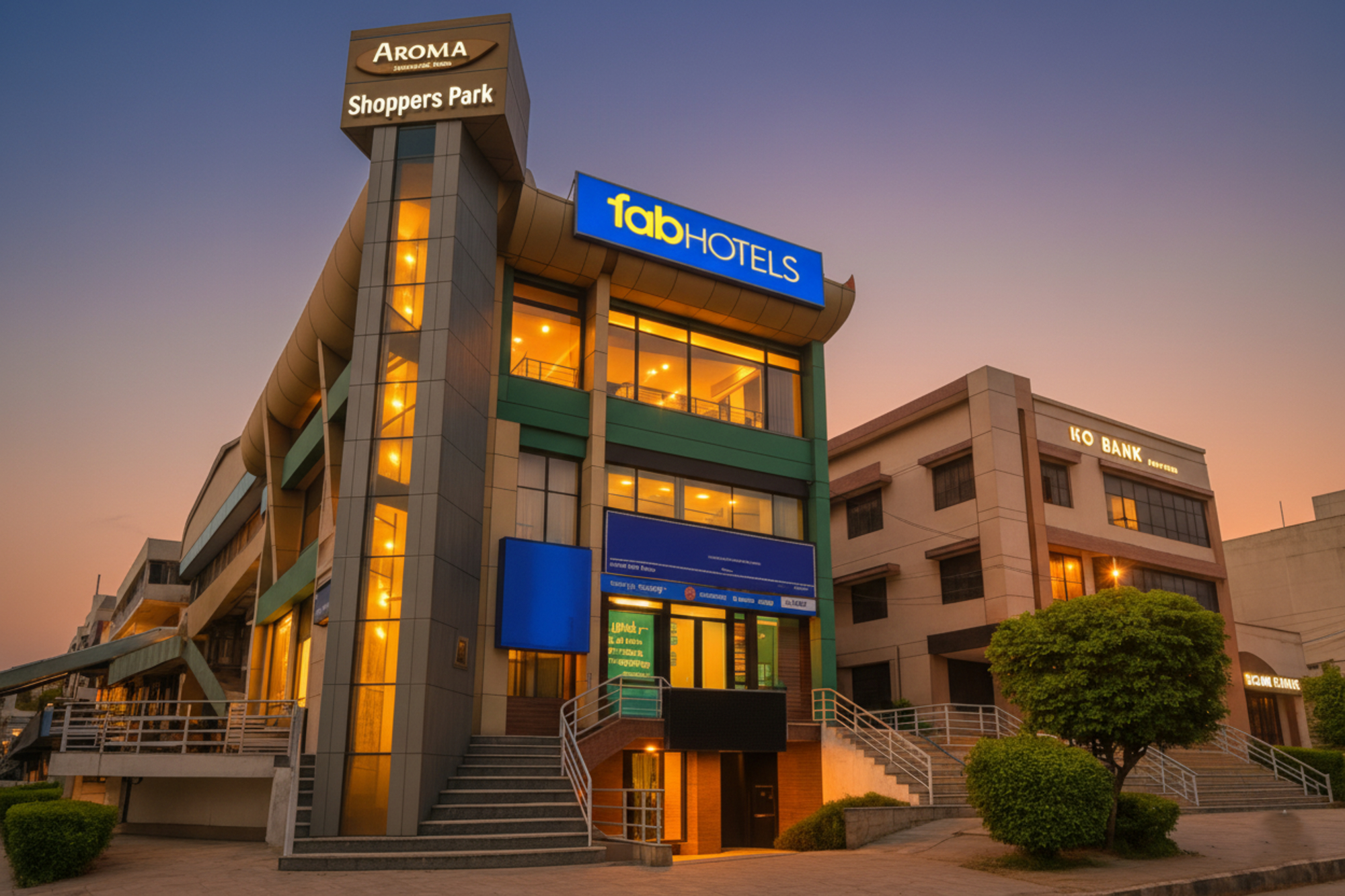 Exterior & Views, FabHotel Prime IP Indrapuram, Gautam Buddha Nagar