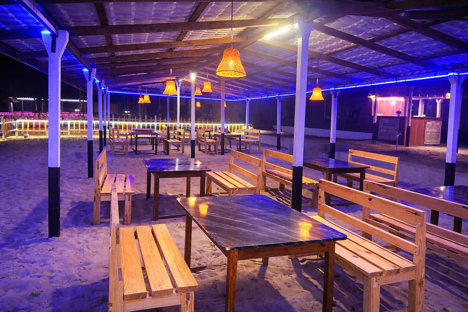 Food & Drinks, Wave N' Sea Beach Stay, Uttara Kannada