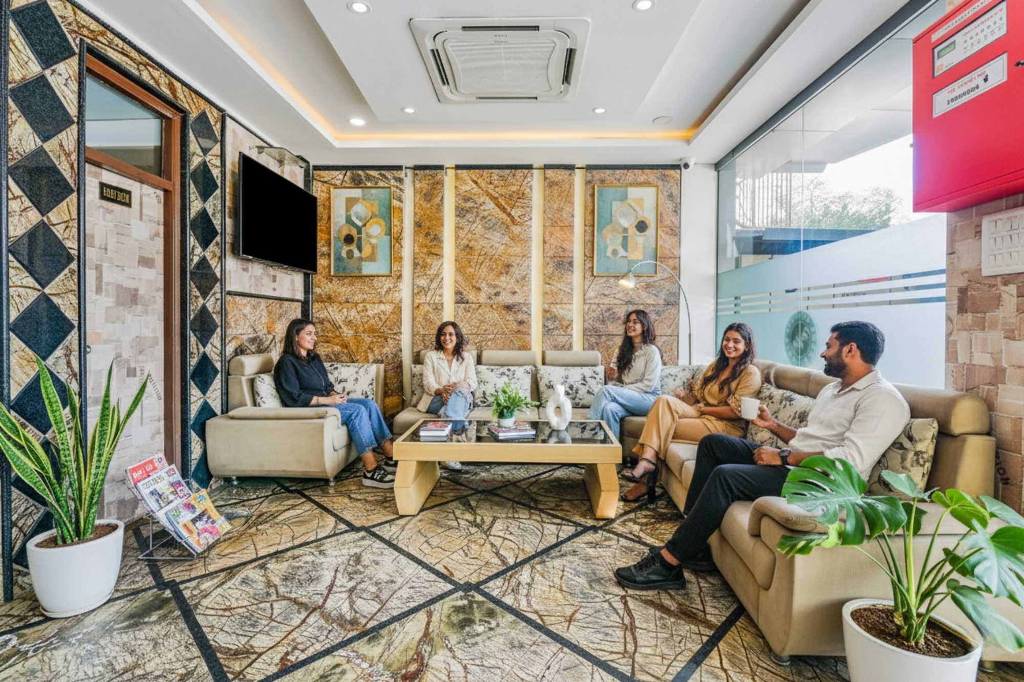 Public Area 2, Fabhotel Metro View, Lucknow