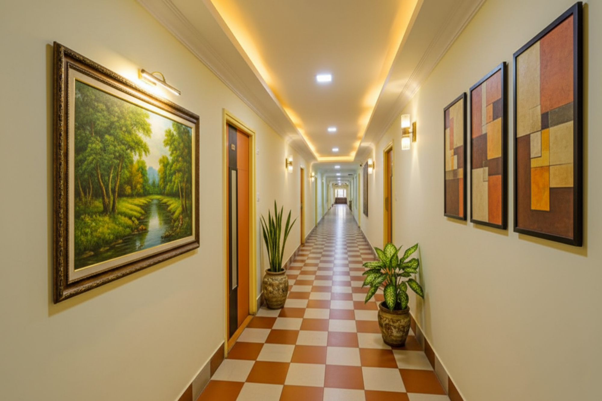 Public Area 2, FabHotel Raka Inn, Kaushambi