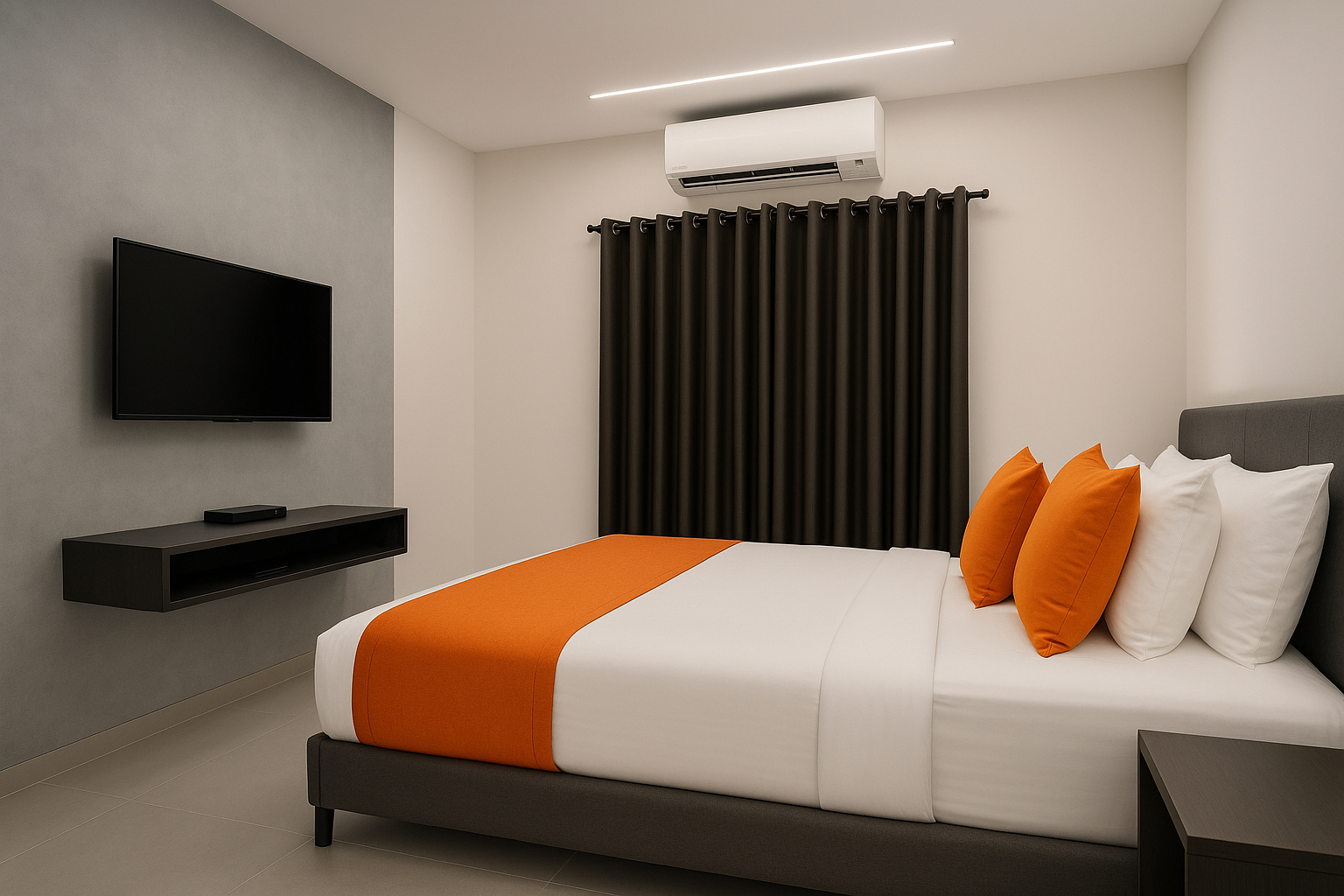Bedroom 5, Hotel Royal Residence HSR Layout Bangalore, Bangalore