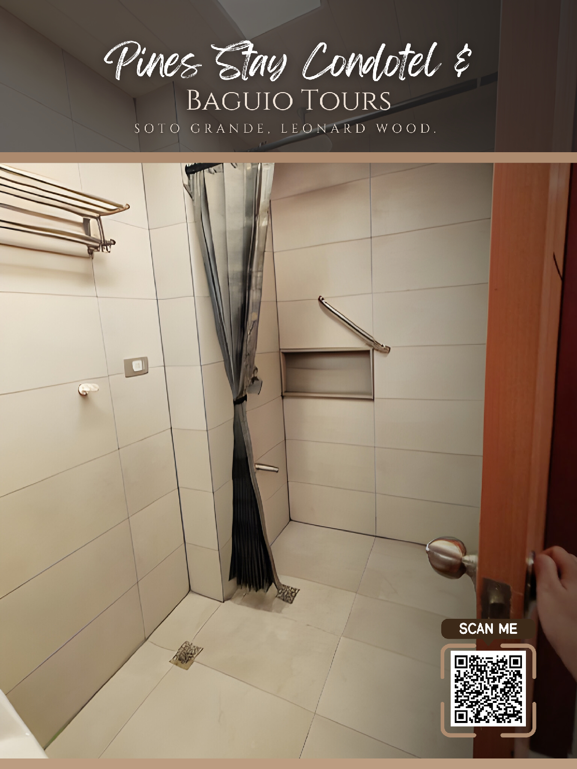 Bathroom 3, Within Sotogrande Condotel Residential w/ Heated Pool Access, Baguio City