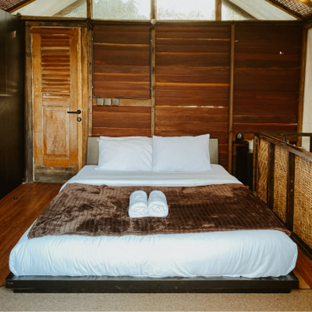 Bedroom, Nirata Treehouse Kintamani, Bangli