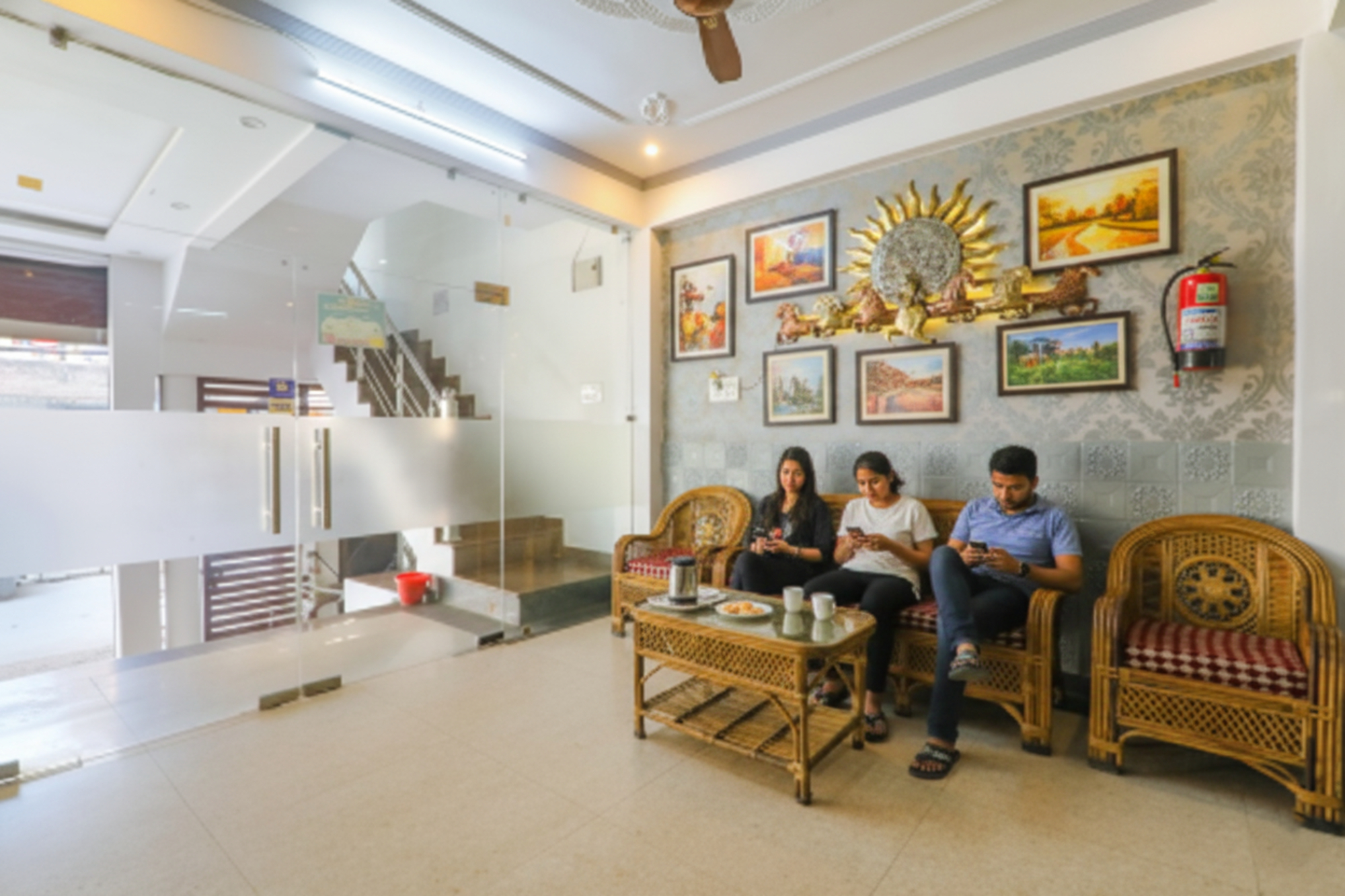 Public Area, Fabhotel Triveni, Kaushambi