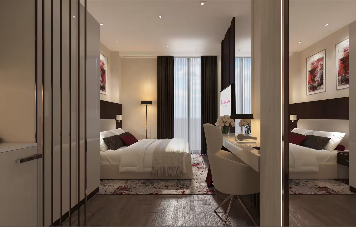 Bedroom, Ramada Residences By Wyndham Istanbul Haramidere, Beylikduzu