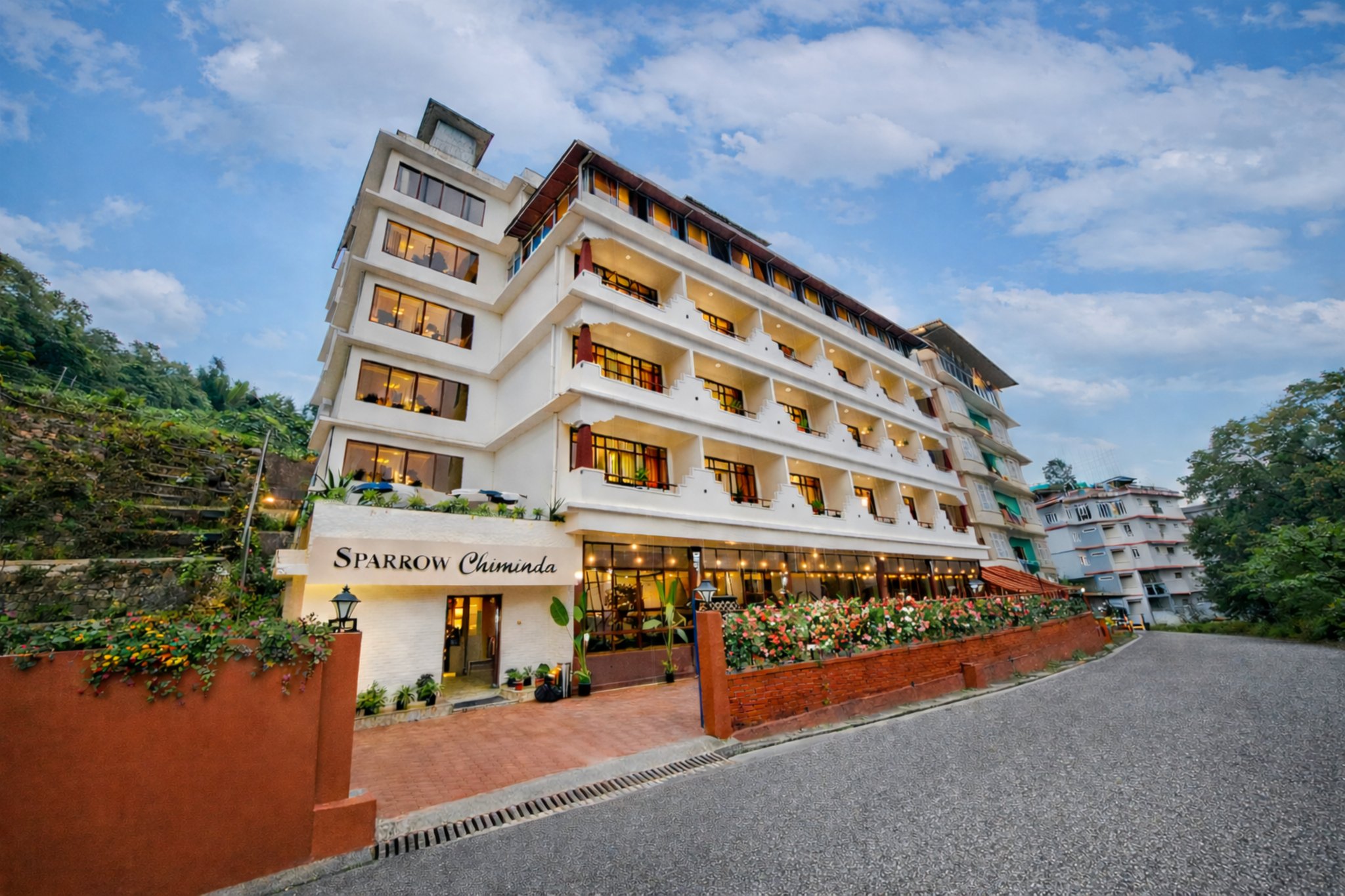 Entrance, Sparrow Chiminda A-Heritage Hotel Middle Pelling, West Sikkim