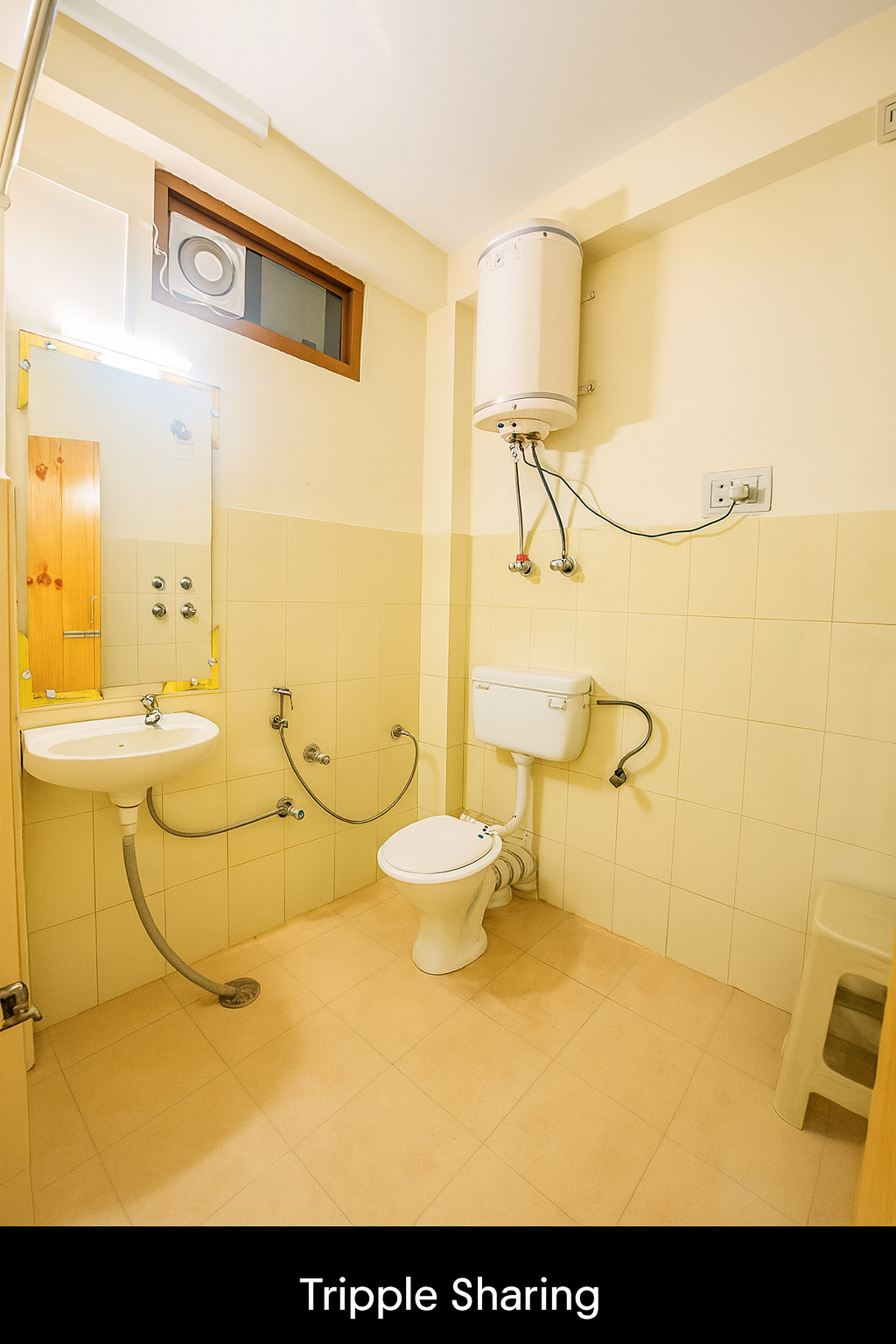Bathroom, The Prasher Lodge , Mall road Manali, Kullu