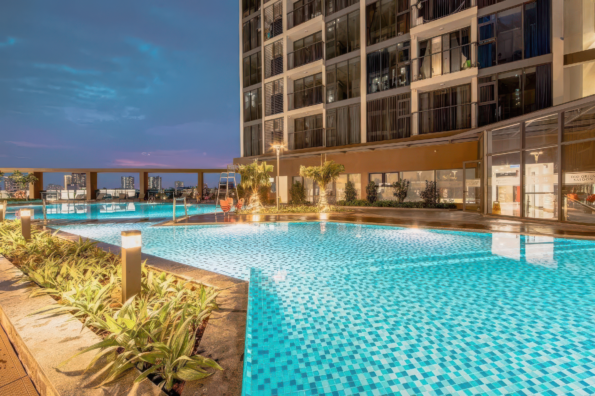 Swimming pool 2, Evergreen Sky Eco Green, District 7
