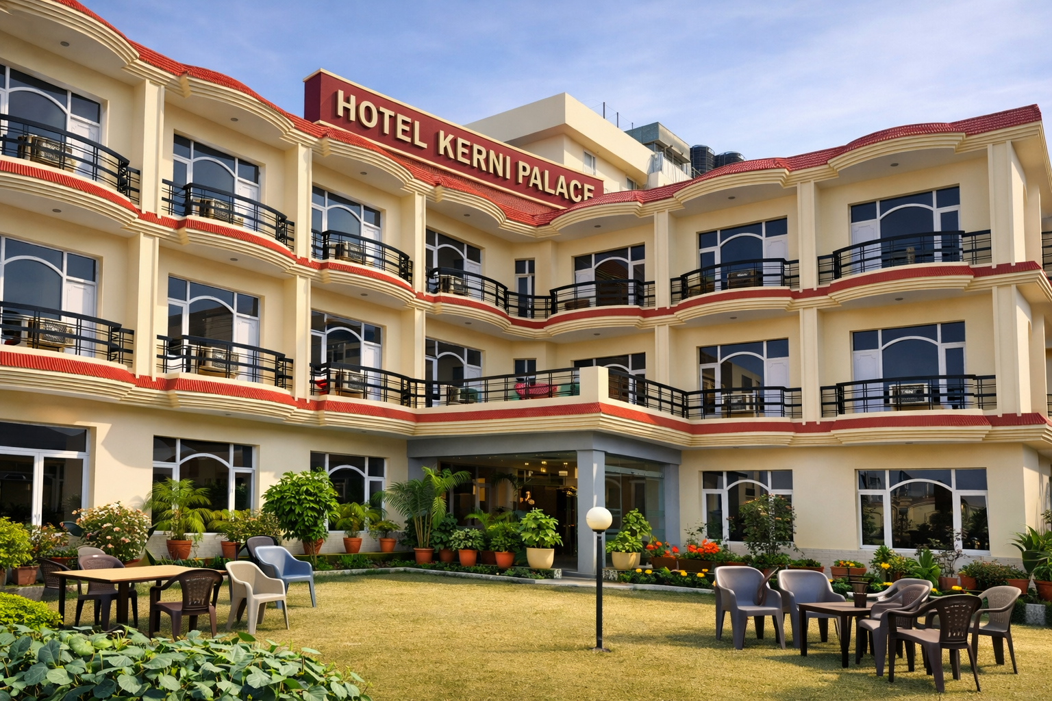 Exterior & Views, Hotel Kerni Palace, Reasi