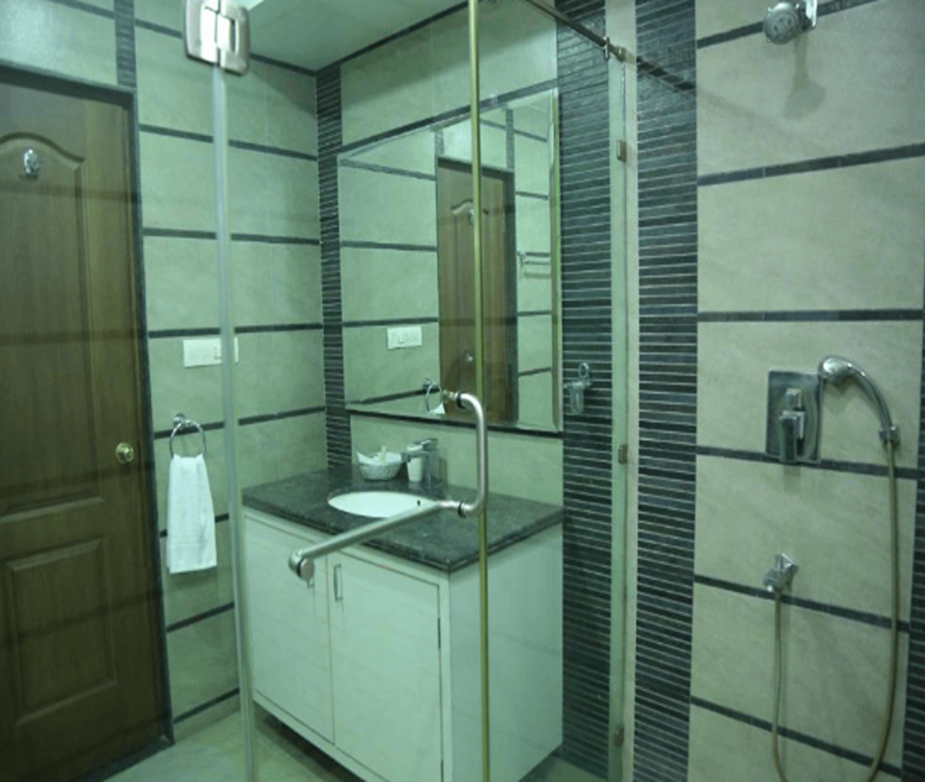 Bathroom, Swan Suites Madhapur, Hyderabad