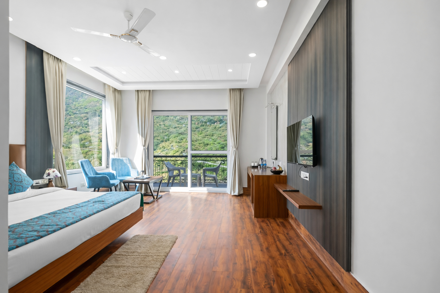 Bedroom 4, Palm Aryan Pause by the Stream Resort, Dehradun