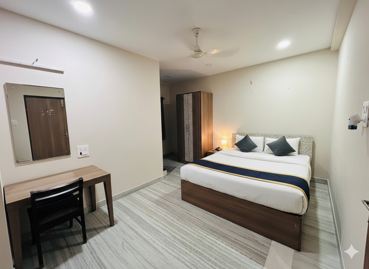 Bedroom 4, Hotel Luxe Villa, Nagpur