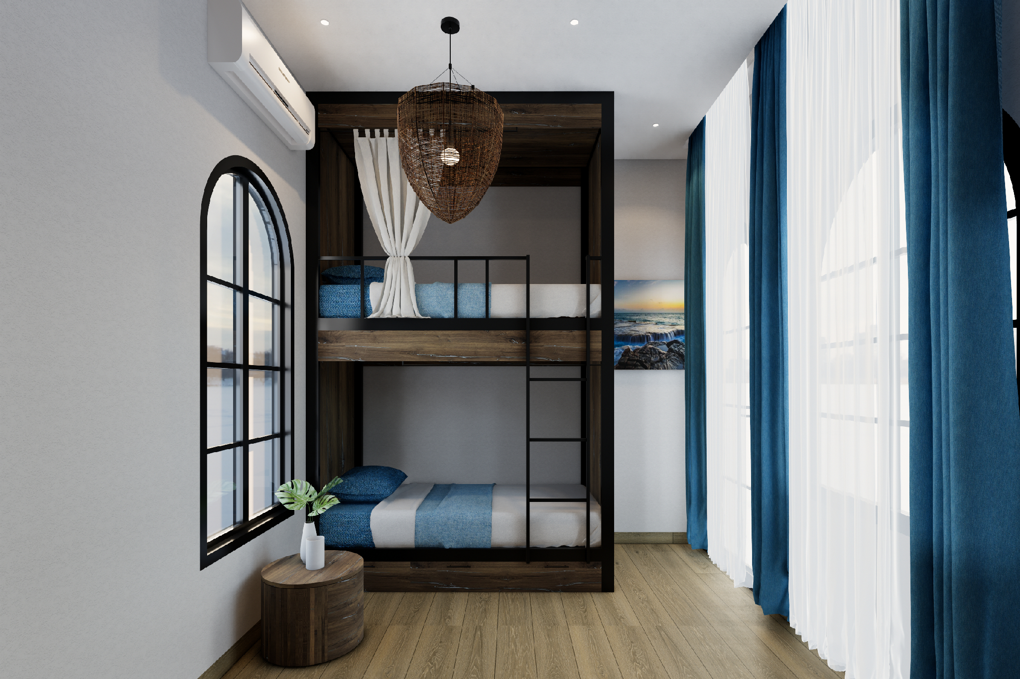 Bedroom 5, Hotel SHOL Ninh Chu, Ninh Hải