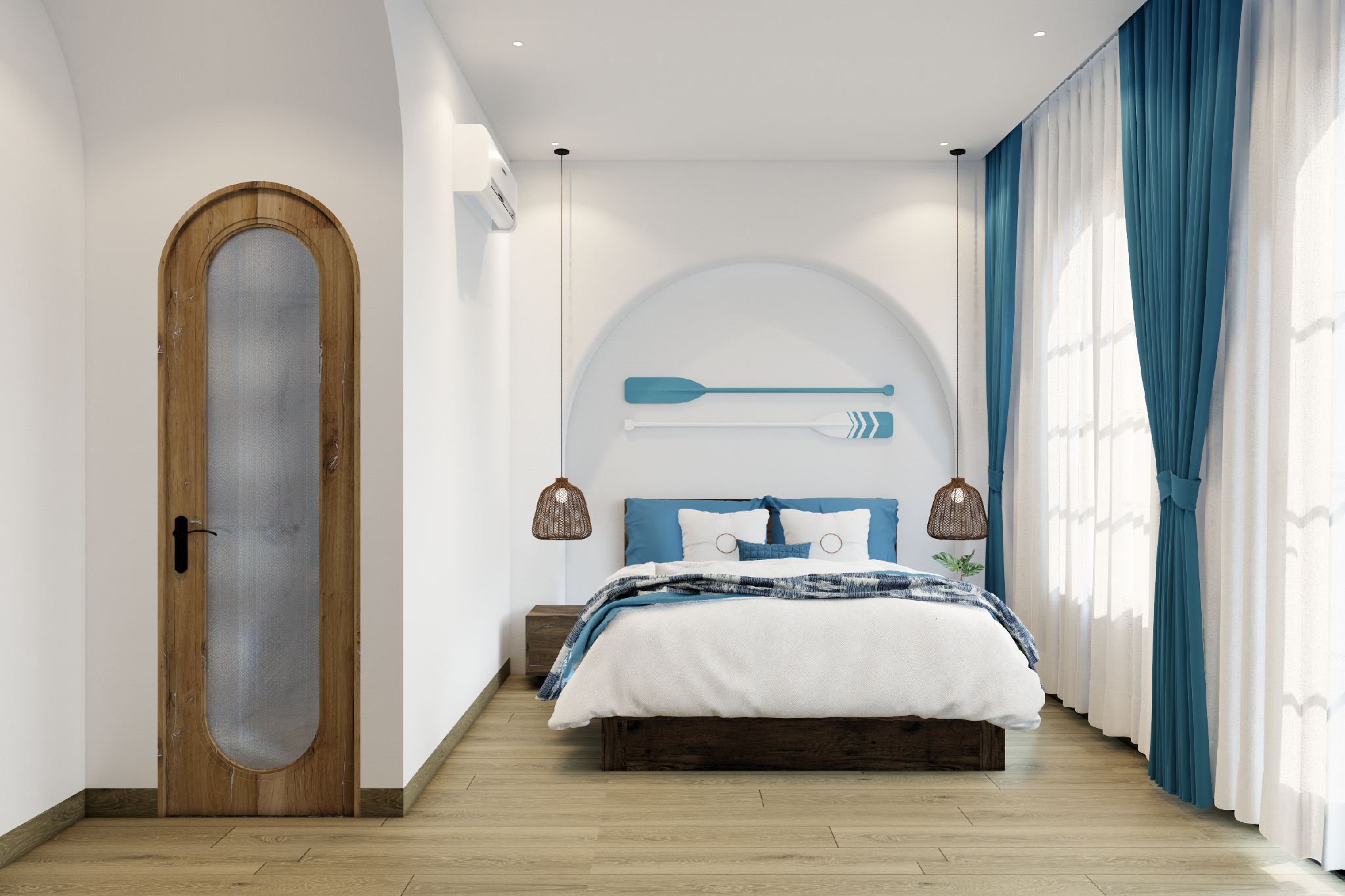 Bedroom 4, Hotel SHOL Ninh Chu, Ninh Hải