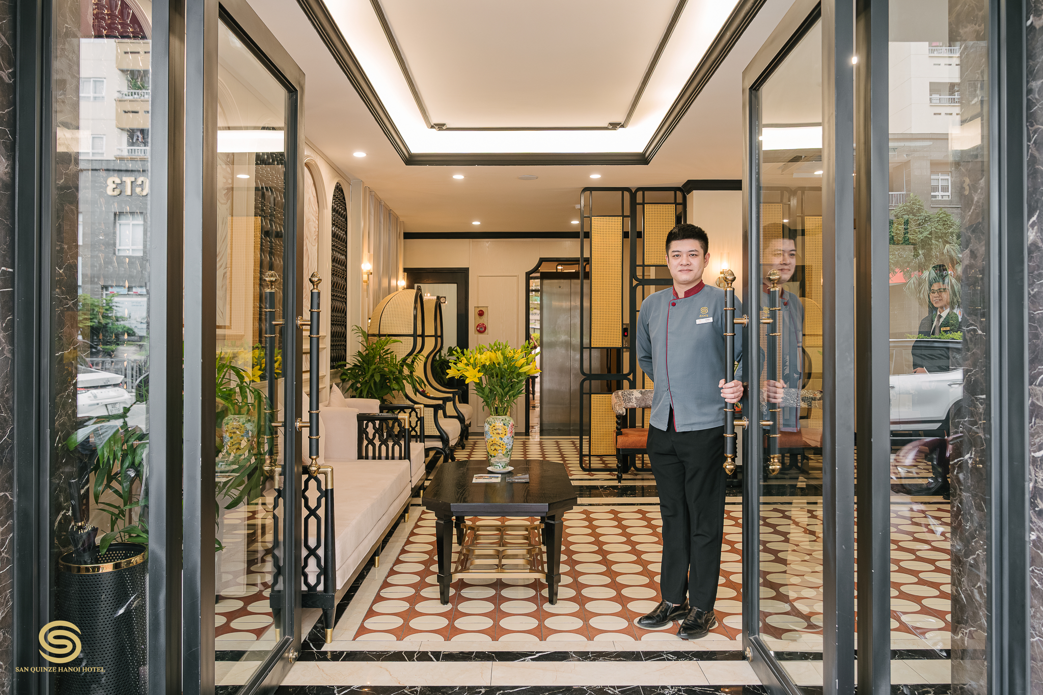 Public Area, San Quinze Hanoi Hotel, Cầu Giấy