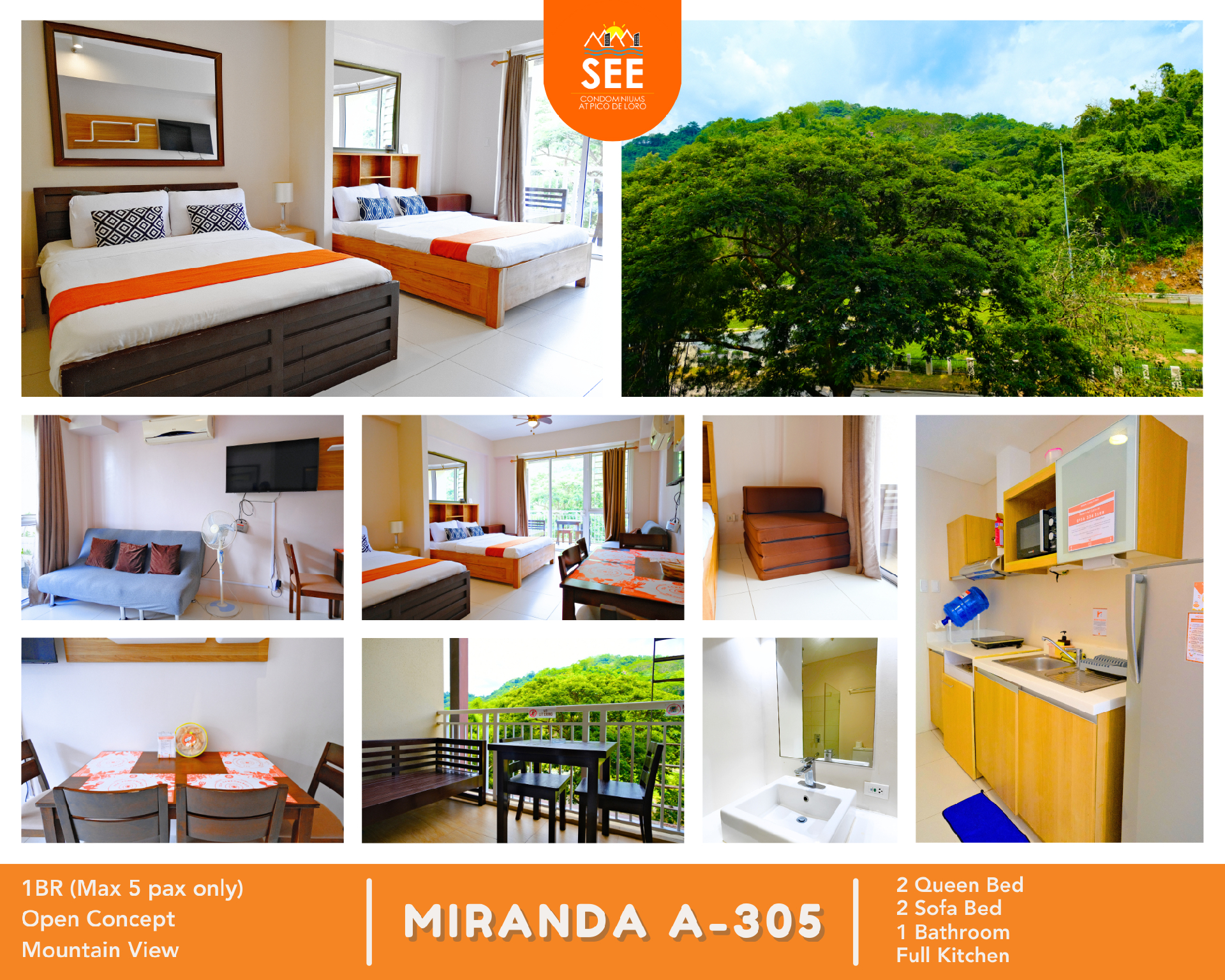 Bedroom 3, Pico de Loro Cove Apartments, Nasugbu