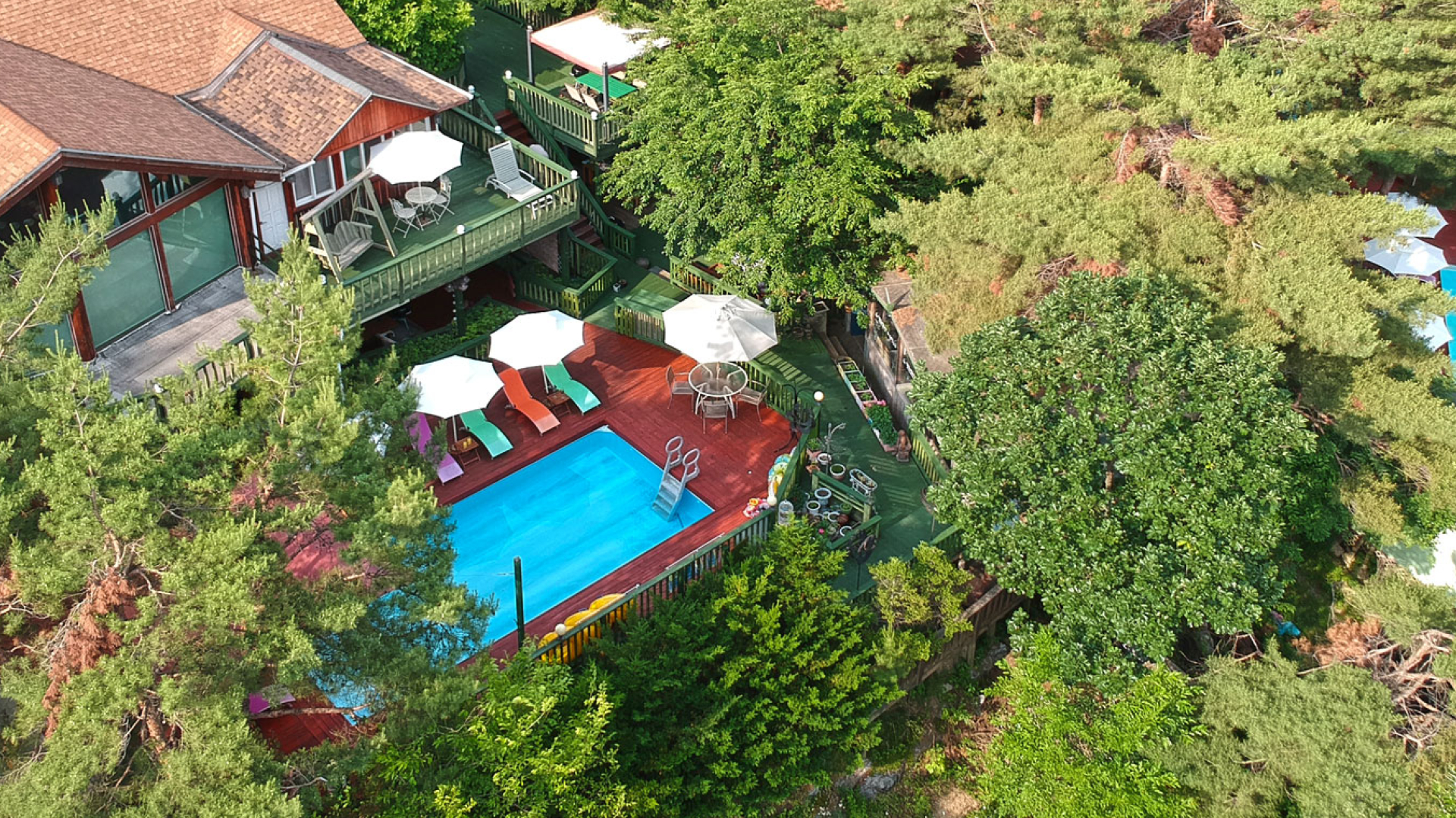 Exterior & Views 1, Hoengseong Marshmallow Pool Villa - pets allowed, Hoengseong