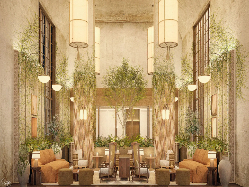Lobby, Park Hyatt Mexico City, Mexico City
