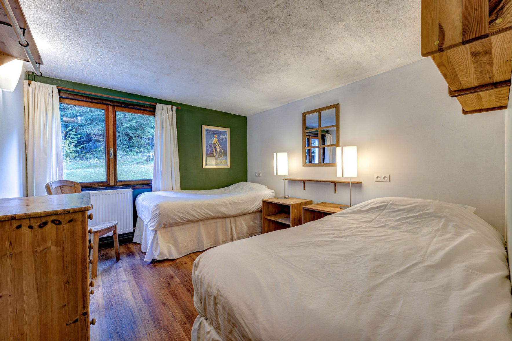 Bedroom 2, Chalet Les Frenes, Haute-Savoie