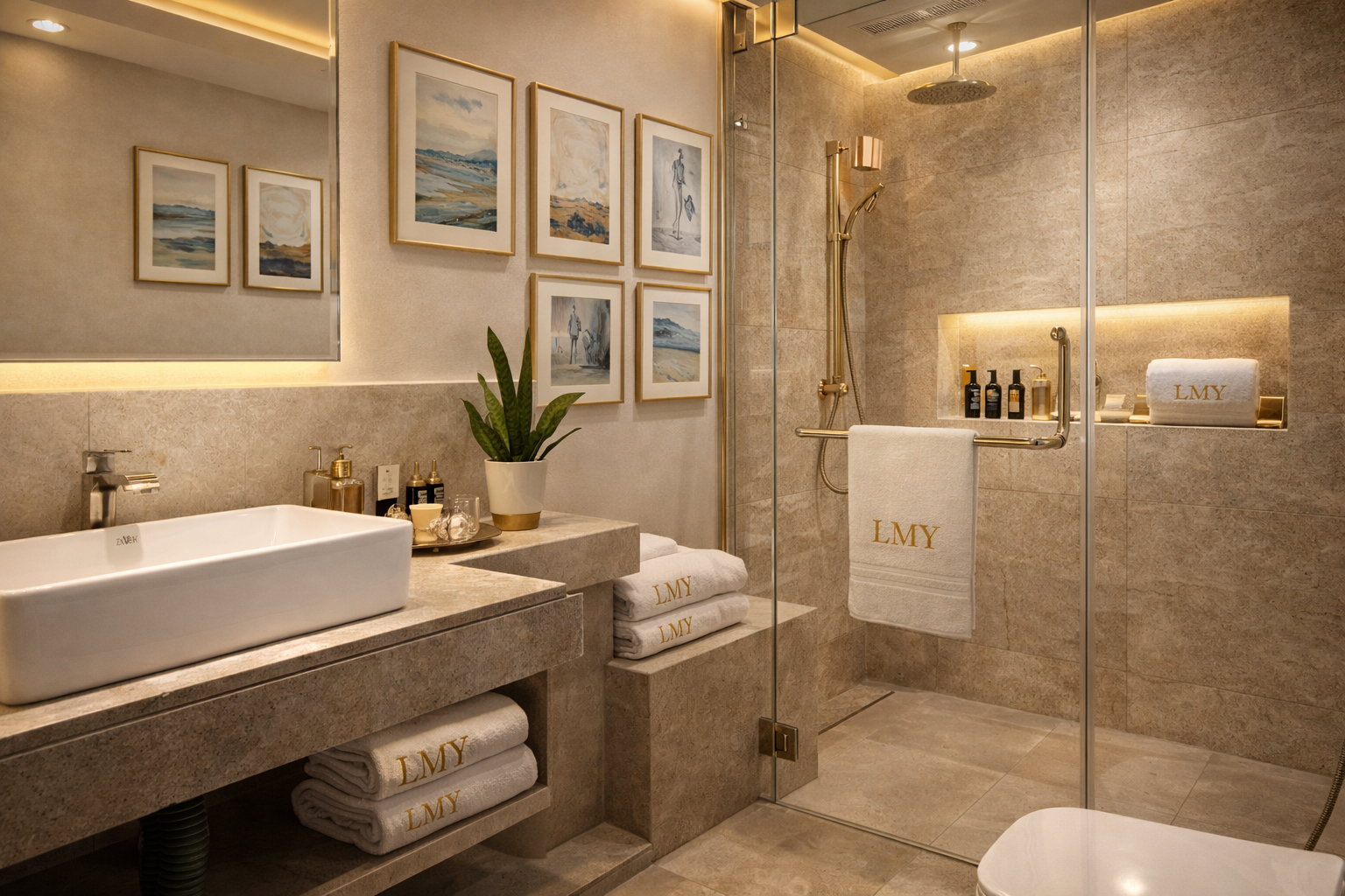 Bathroom, Midway Residency, Lahore