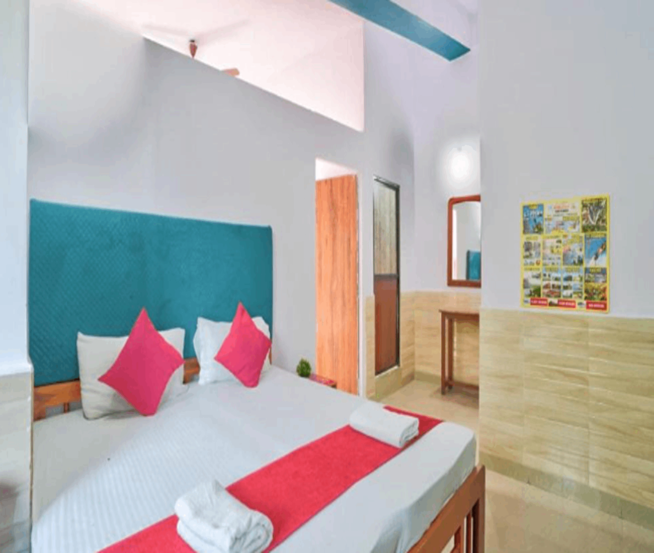 Bedroom 2, Dolphin service apptment, North Goa
