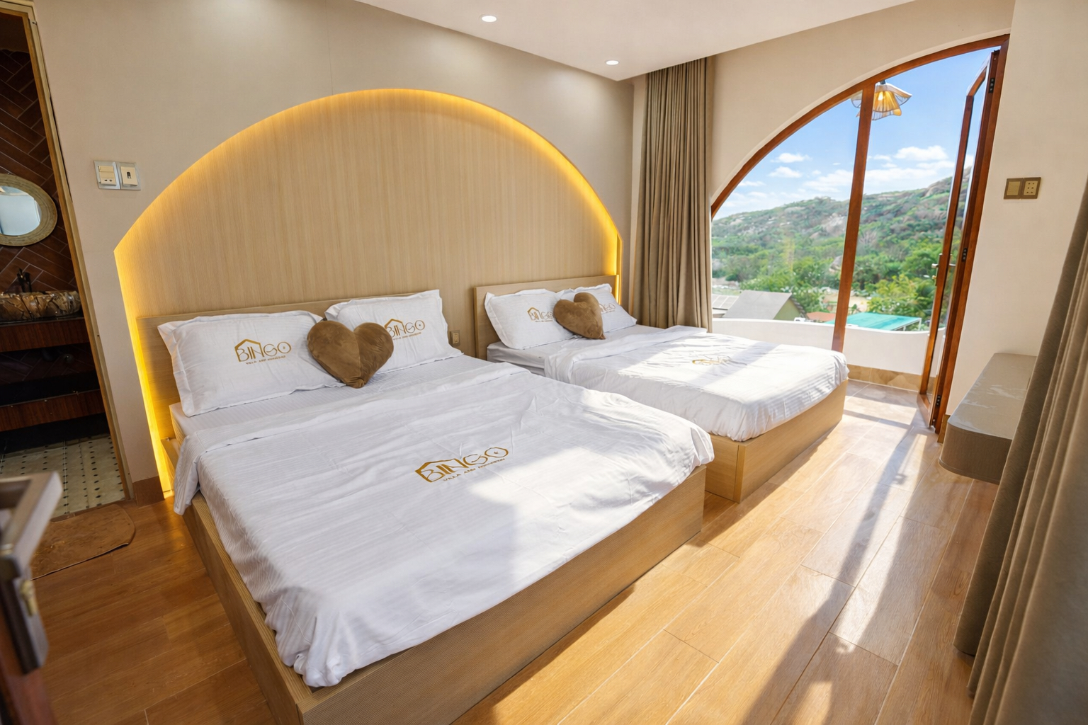 Bedroom, Bingo Homestay Vĩnh Hy, Ninh Hải