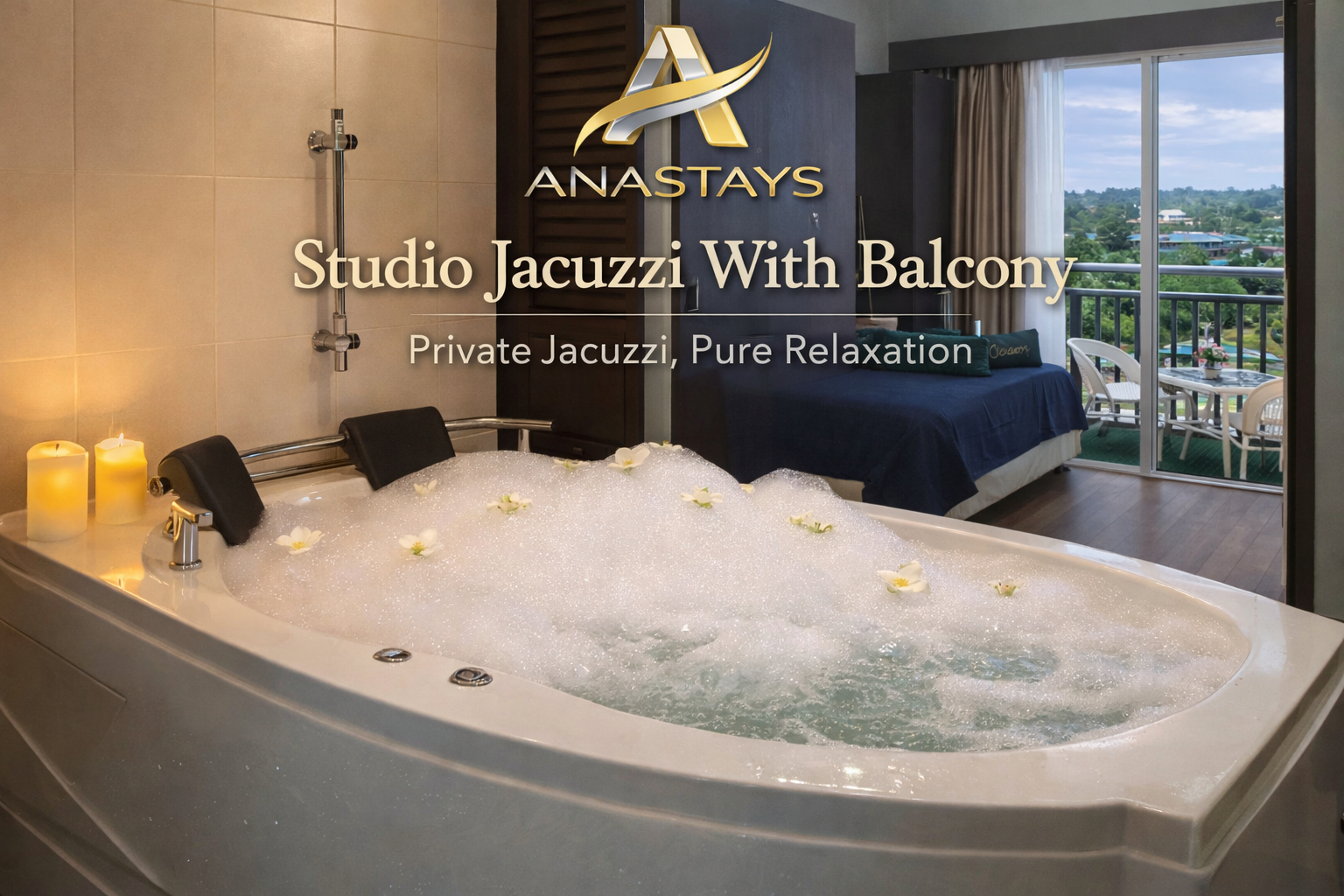 Bathroom 4, AnaStays Premier Suite Studio & Apartment Melaka Waterpark Resort, Malacca City