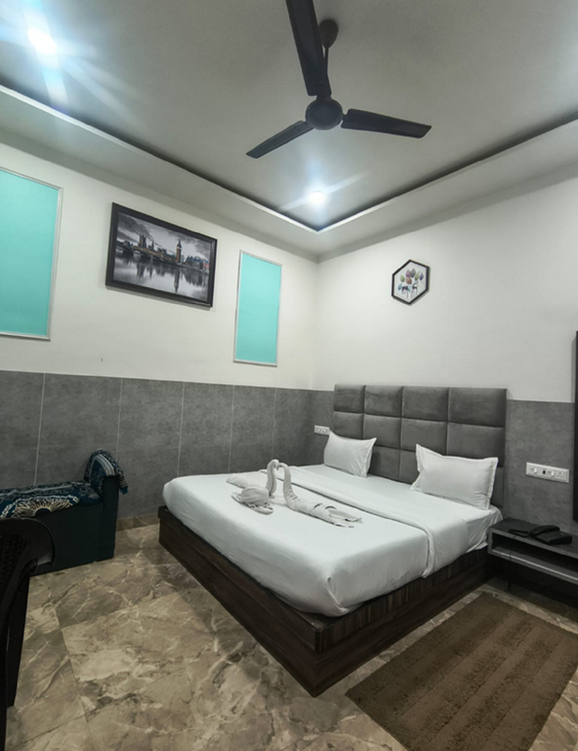 Bedroom 2, Hotel RV Palace, Gorakhpur