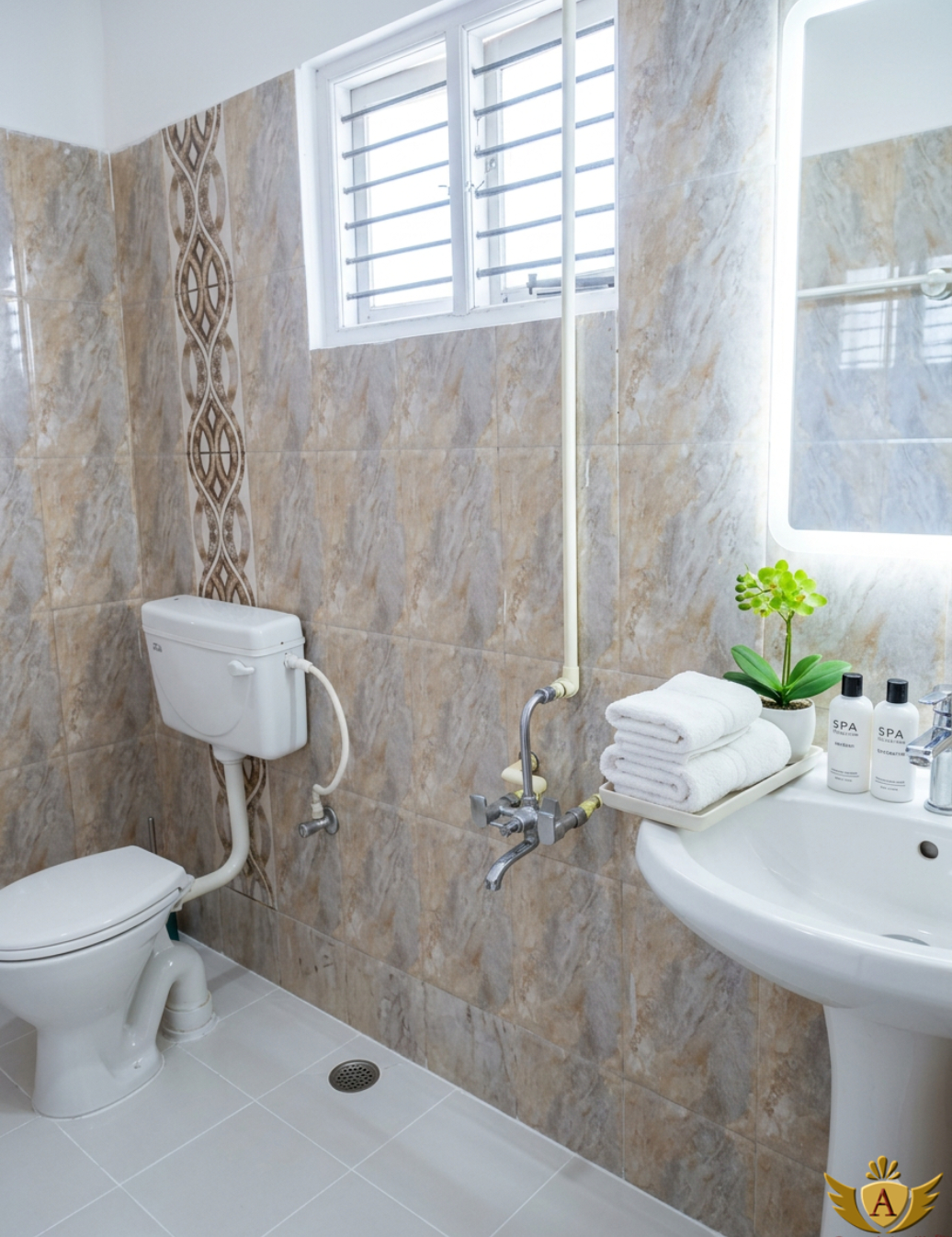 Bathroom 2, ADH Grand Amilia Elite PG, Mysore