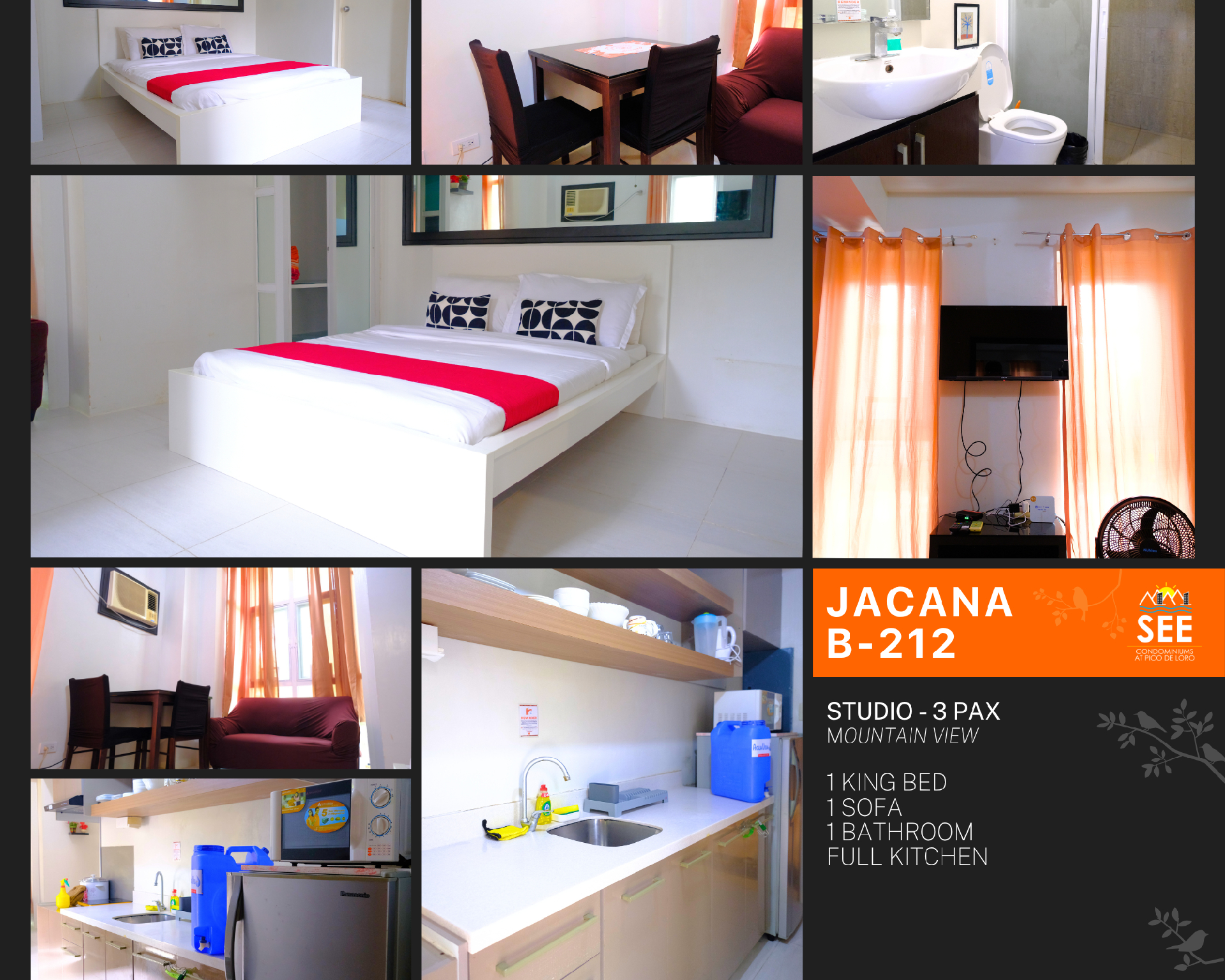Bedroom 3, Pico de Loro Cove Apartments, Nasugbu
