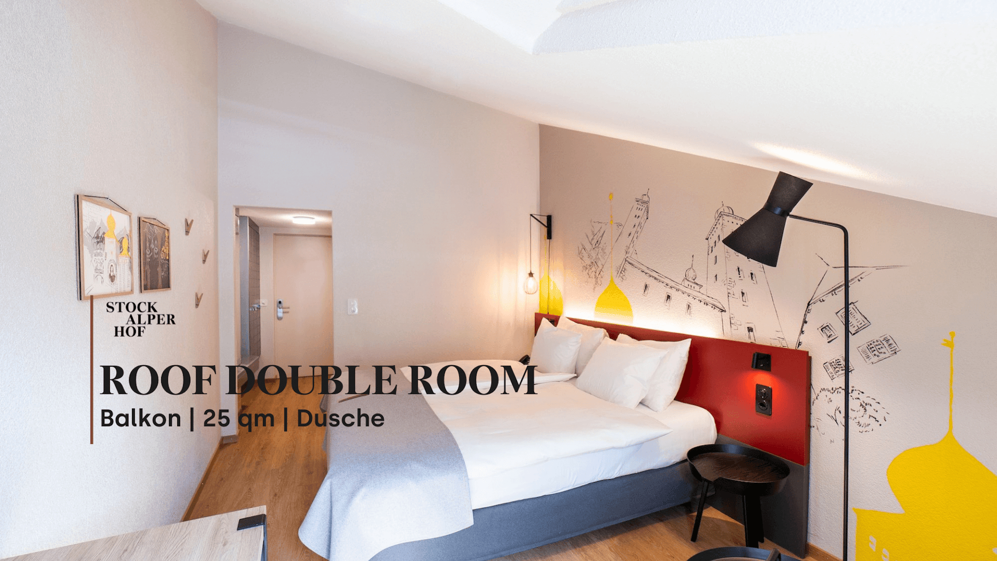 Bedroom 2, Stockalperhof, Brig