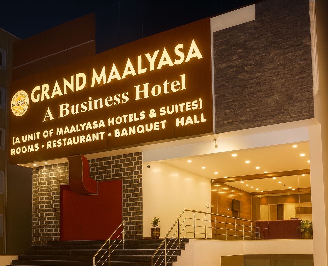 Exterior & Views 2, Grand Maalyasa Hotel and Suites, US Consulate, Hyderabad