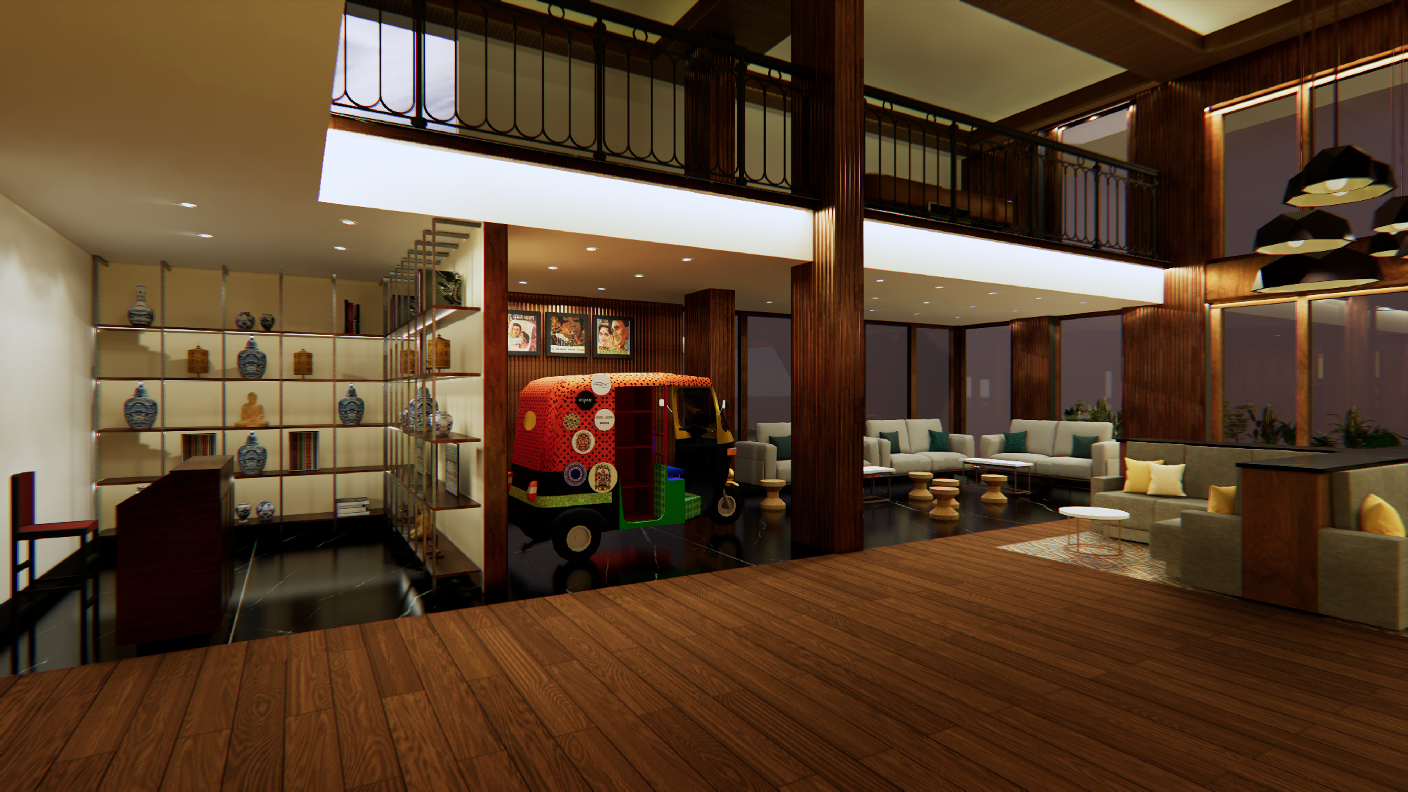 Lobby 3, Zone by The Park Darjeeling, Darjiling